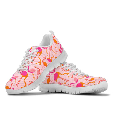 Multicolor Pink Flamingo Sneakers