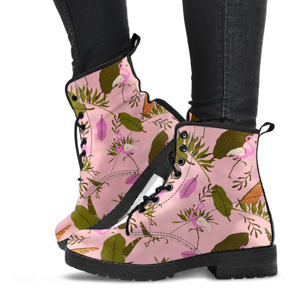 flamingo leather boots
