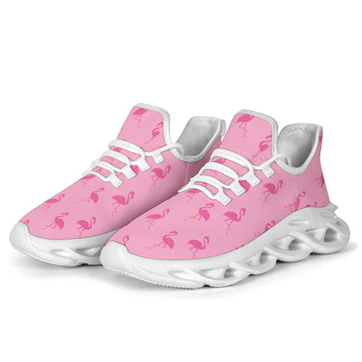 Simple Pink Flamingo M-Sole Sneakers