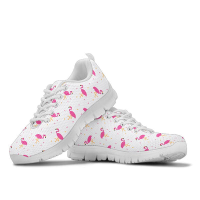 Pink Flamingo Style Sneakers