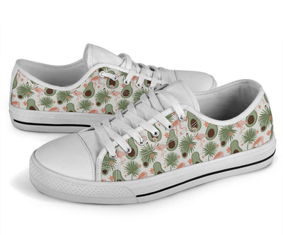 flamingo canvas shoes