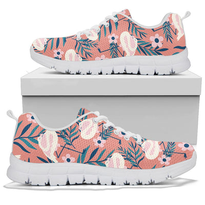 Sleepy Floral Flamingo Sneakers