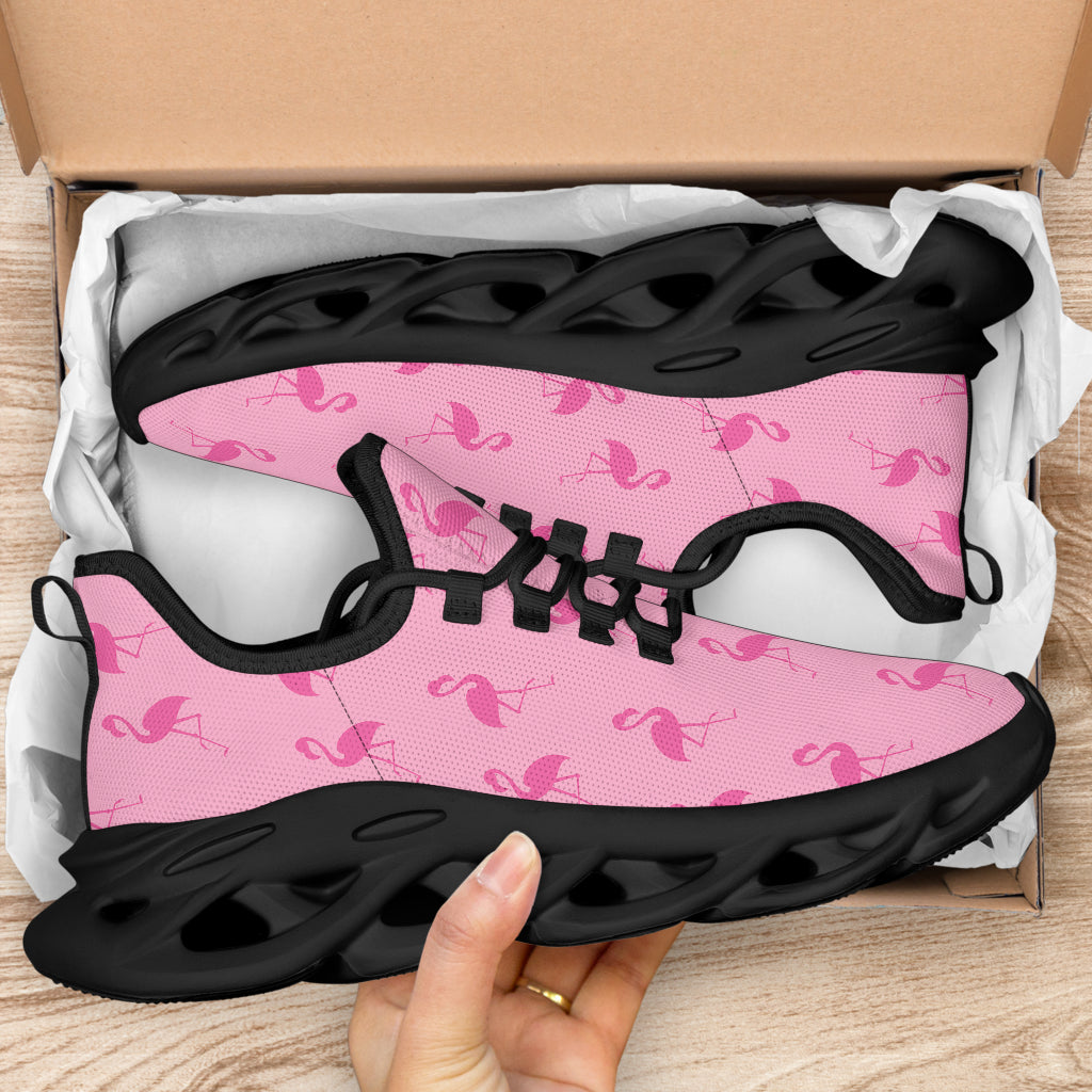 Simple Pink Flamingo M-Sole Sneakers | The Popular Flamingo White / us9 (EU40) Simple Pink Flamingo M-Sole Sneakers | The Popular Flamingo White / us9 (EU40)