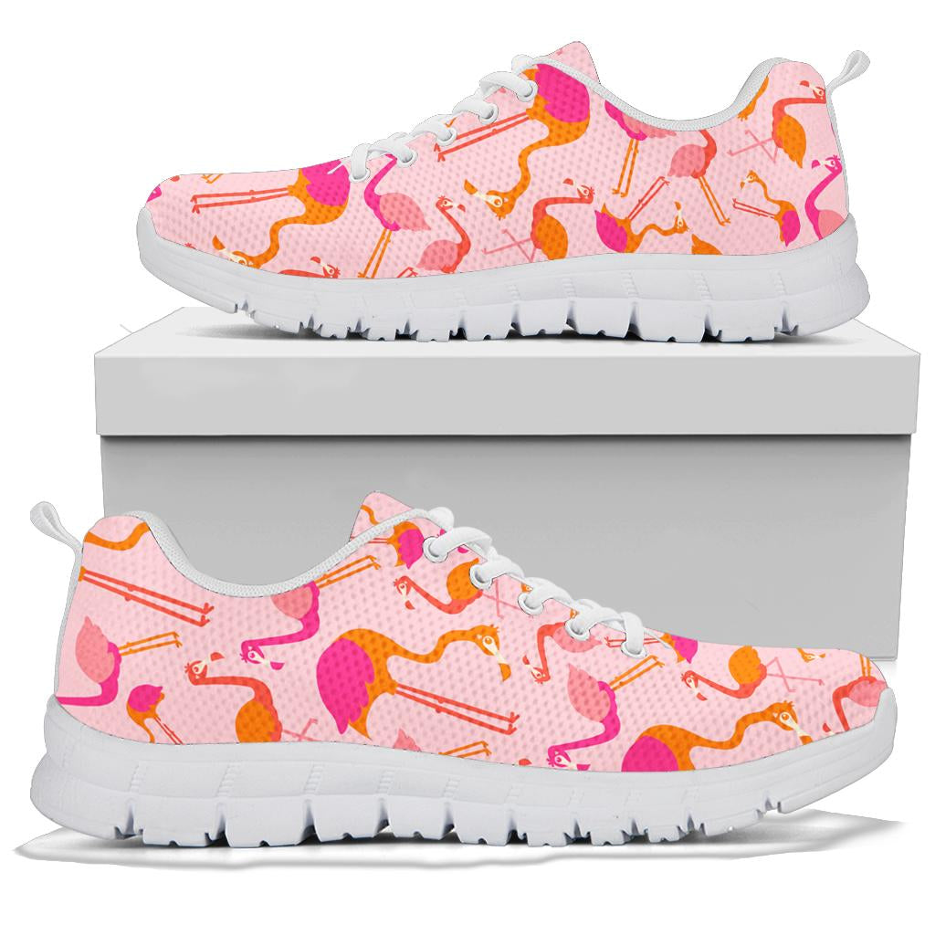 Multicolor Pink Flamingo Sneakers | The World's #1 Flamingo Shop