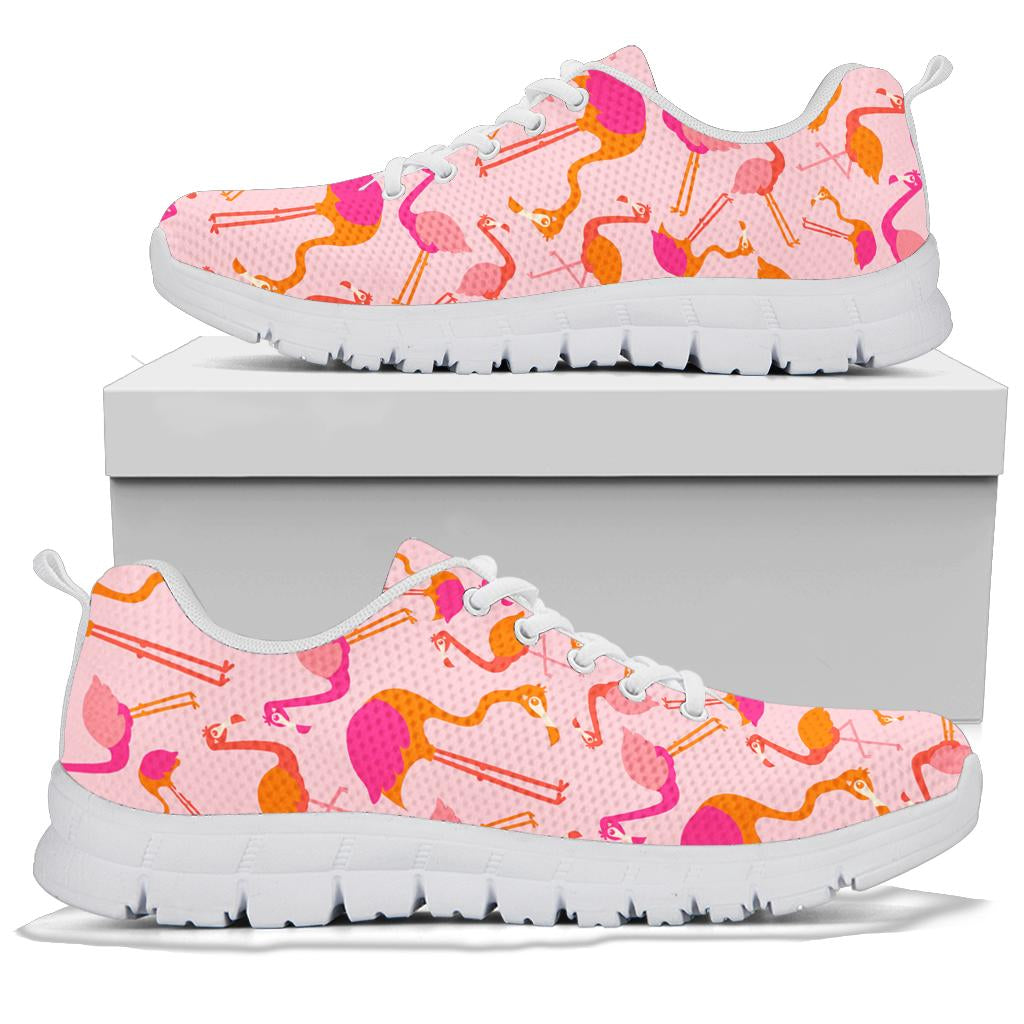 Multicolor Pink Flamingo Sneakers