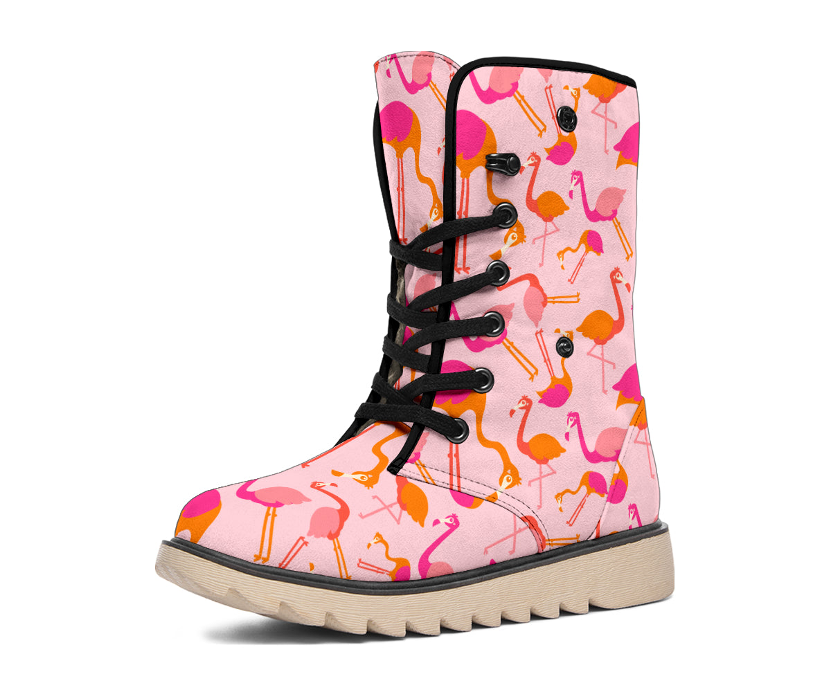 flamingo polar boots