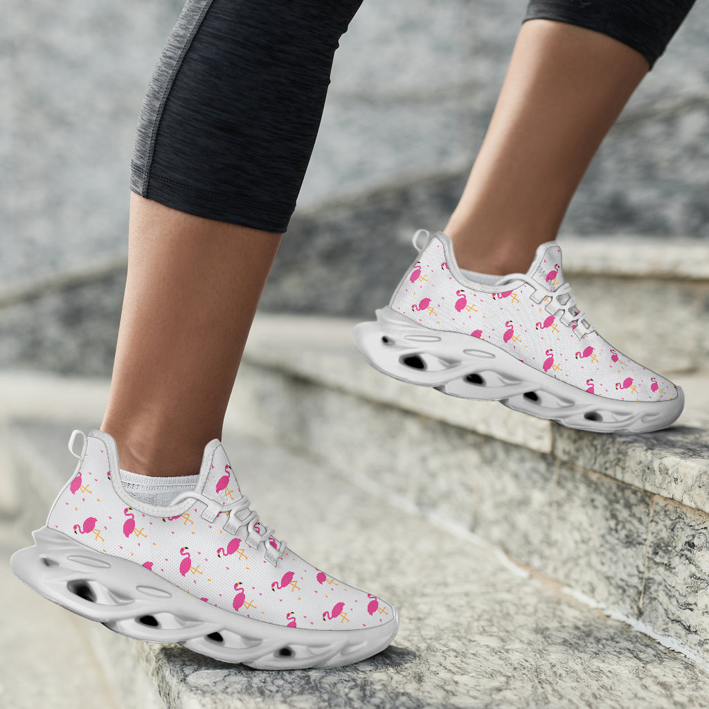 Pink Flamingo Style M-Sole Sneakers