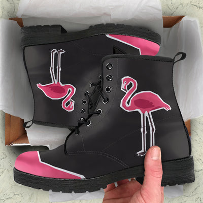 flamingo leather boots