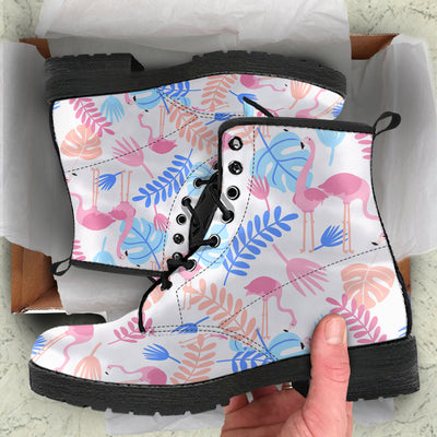 flamingo leather boots