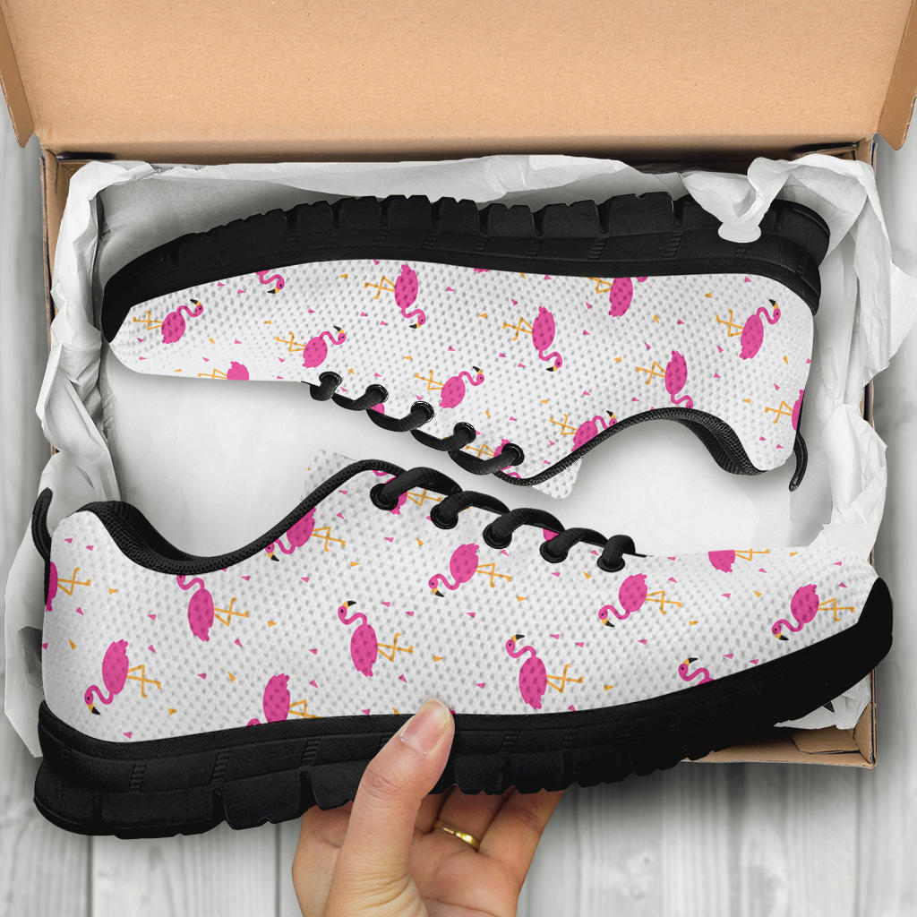 Pink Flamingo Style Sneakers