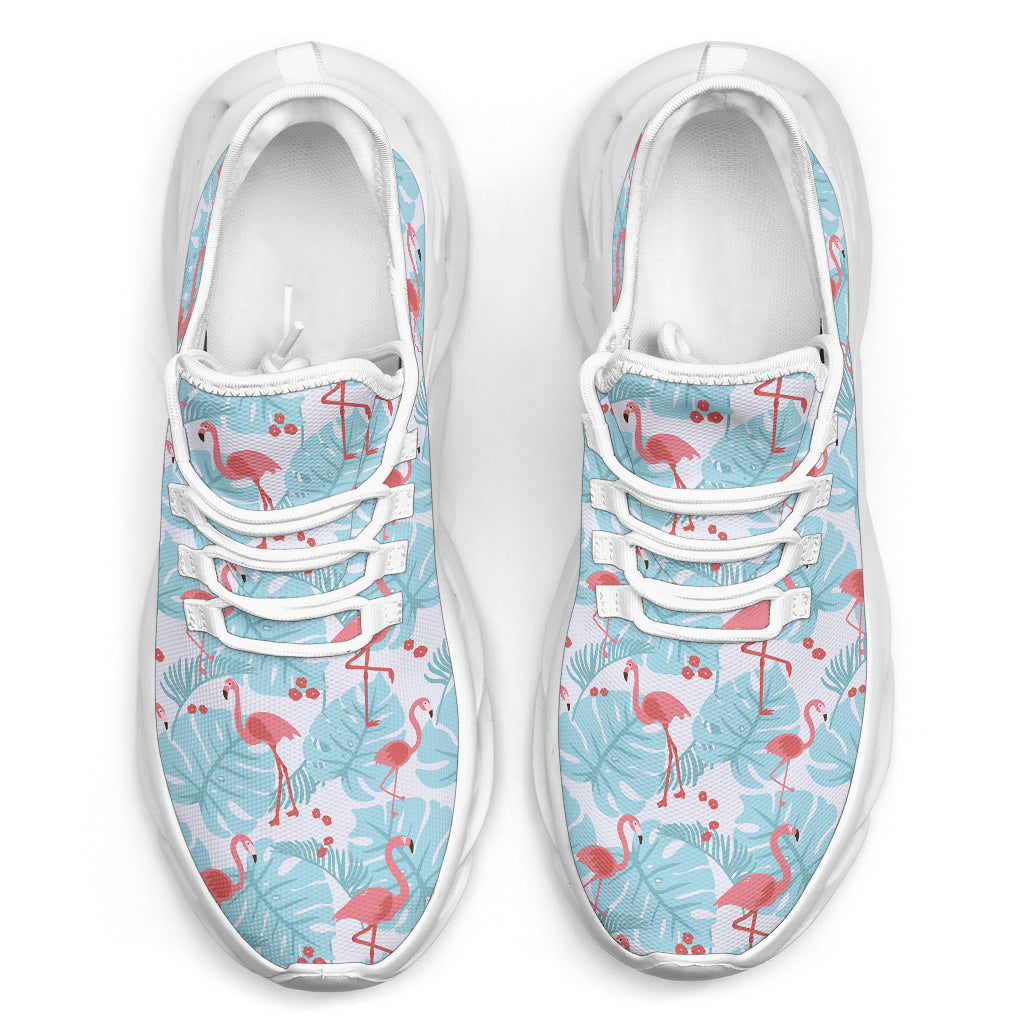 Flamingo Blue Floral M-Sole Sneakers