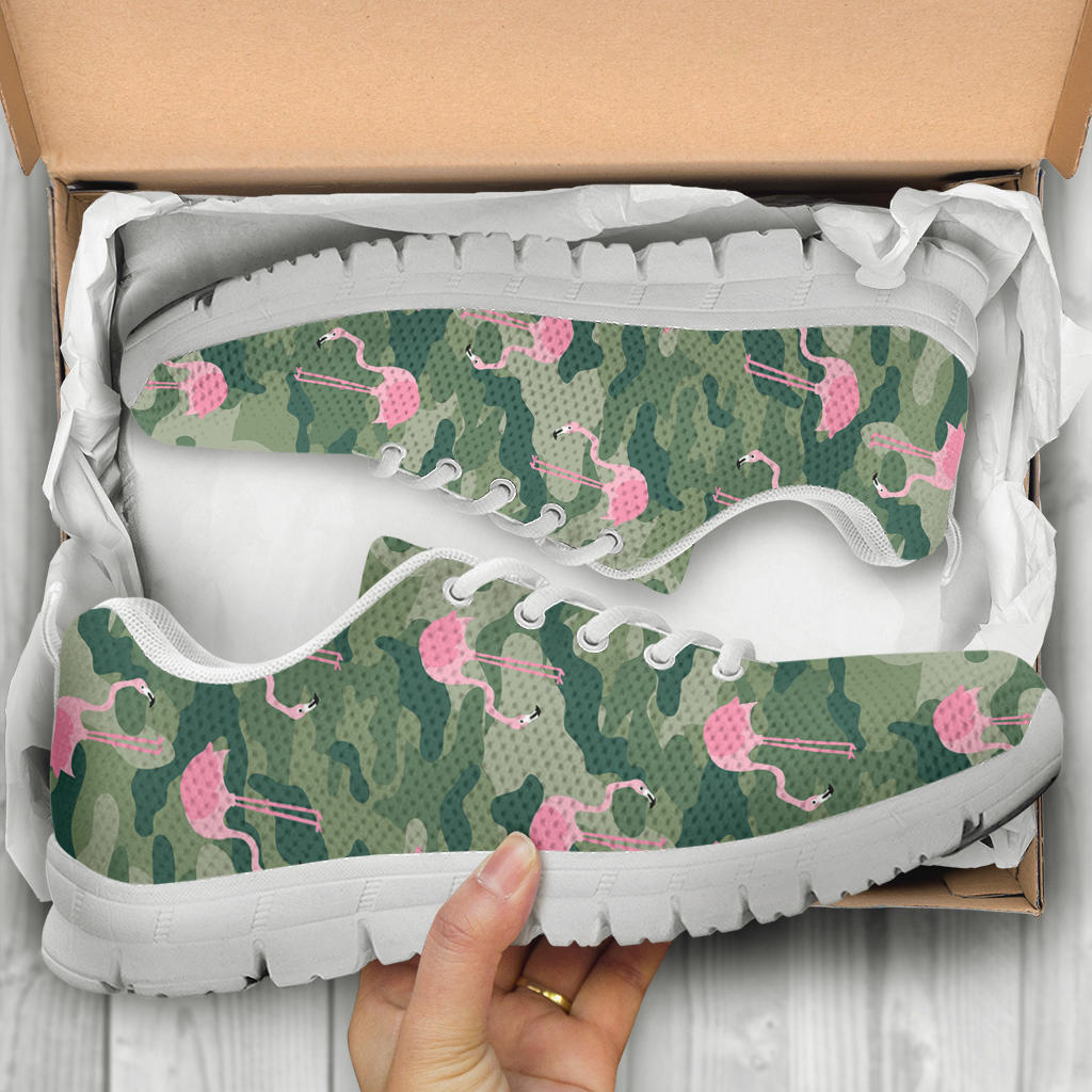 Camo Flamingo Sneakers