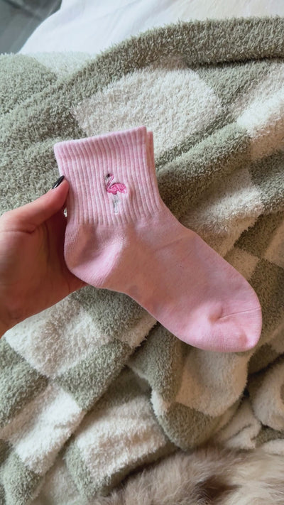 Classic Flamingo Socks