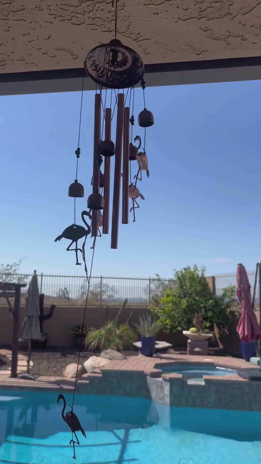 Flamingo Wind Chime