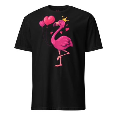 flamingo valentine's day t-shirt