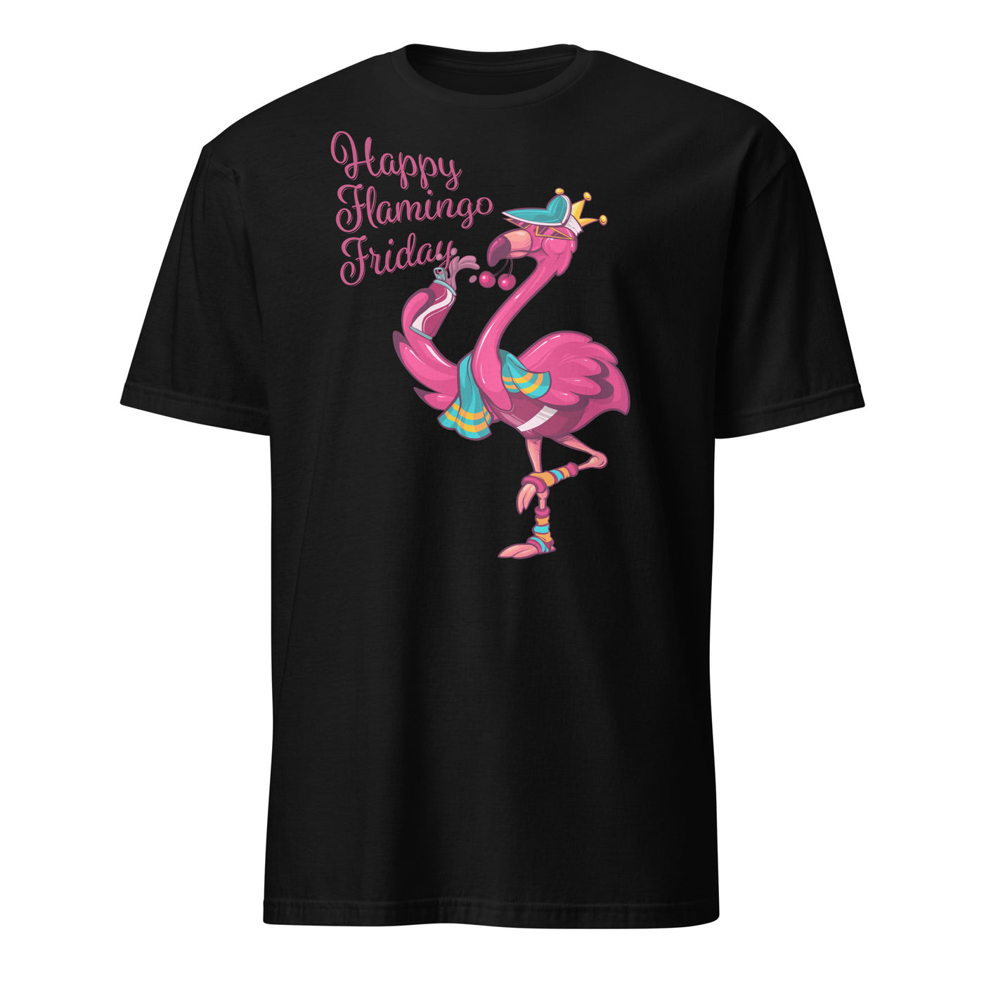 Happy Flamingo Friday Summer Sport T-Shirt