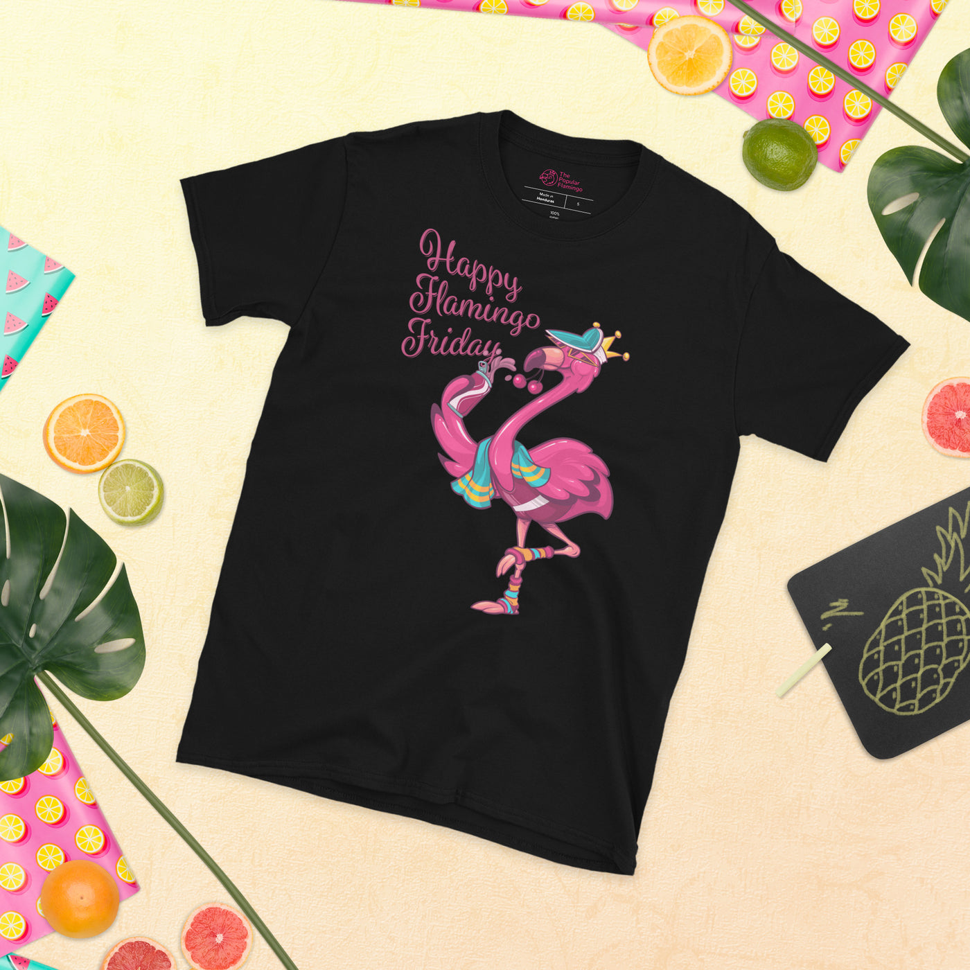 Happy Flamingo Friday Summer Sport T-Shirt
