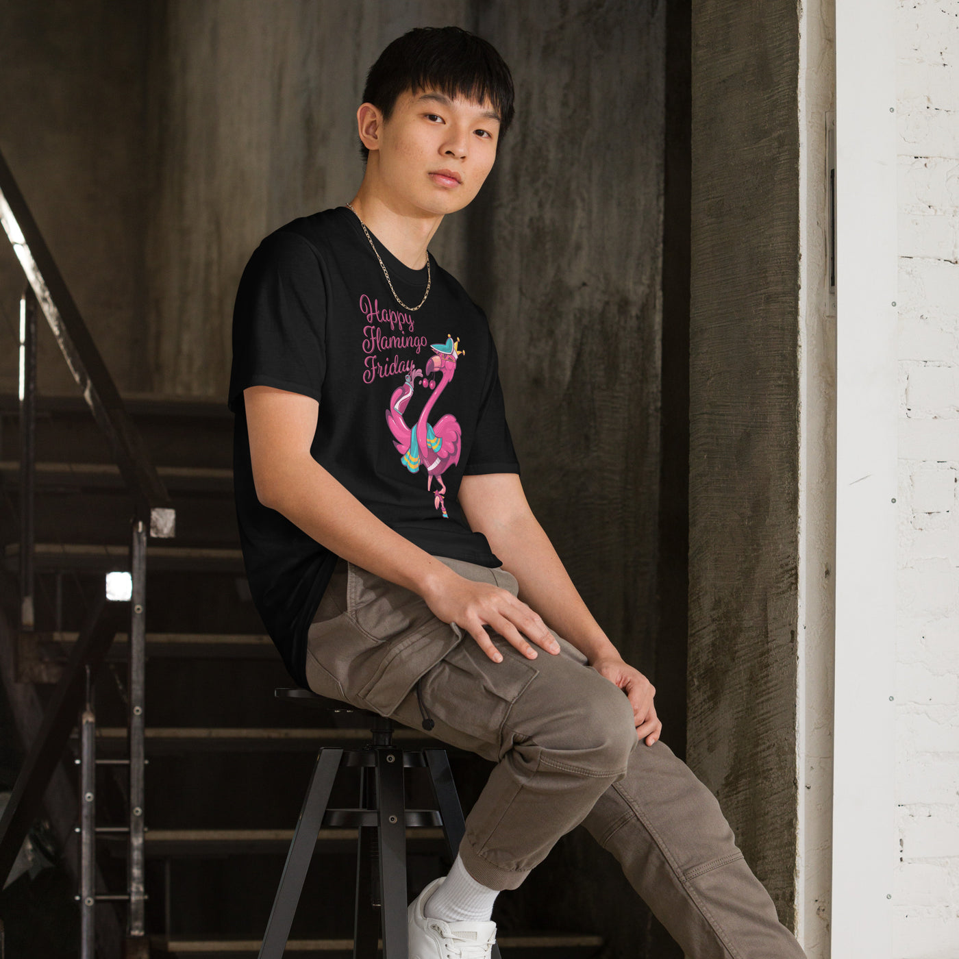 Happy Flamingo Friday Summer Sport T-Shirt