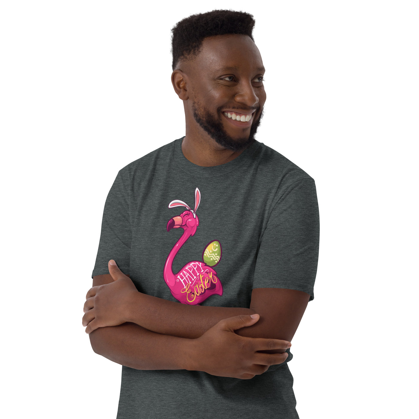 Original The Popular Flamingo Happy Easter T-Shirt