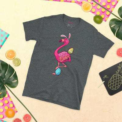 Original The Popular Flamingo Happy Easter T-Shirt