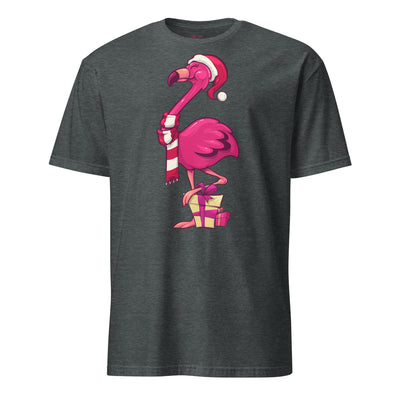 Original The Popular Flamingo Christmas T-Shirt