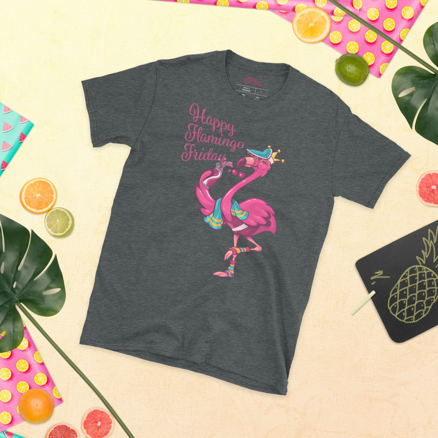Happy Flamingo Friday Summer Sport T-Shirt