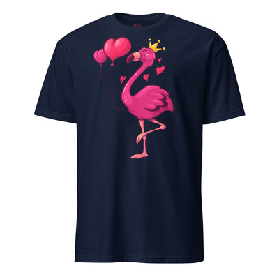 flamingo valentine's day t-shirt