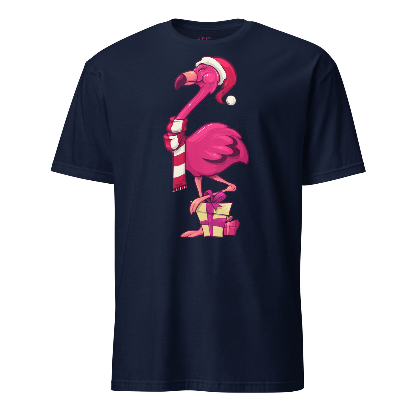 Original The Popular Flamingo Christmas T-Shirt