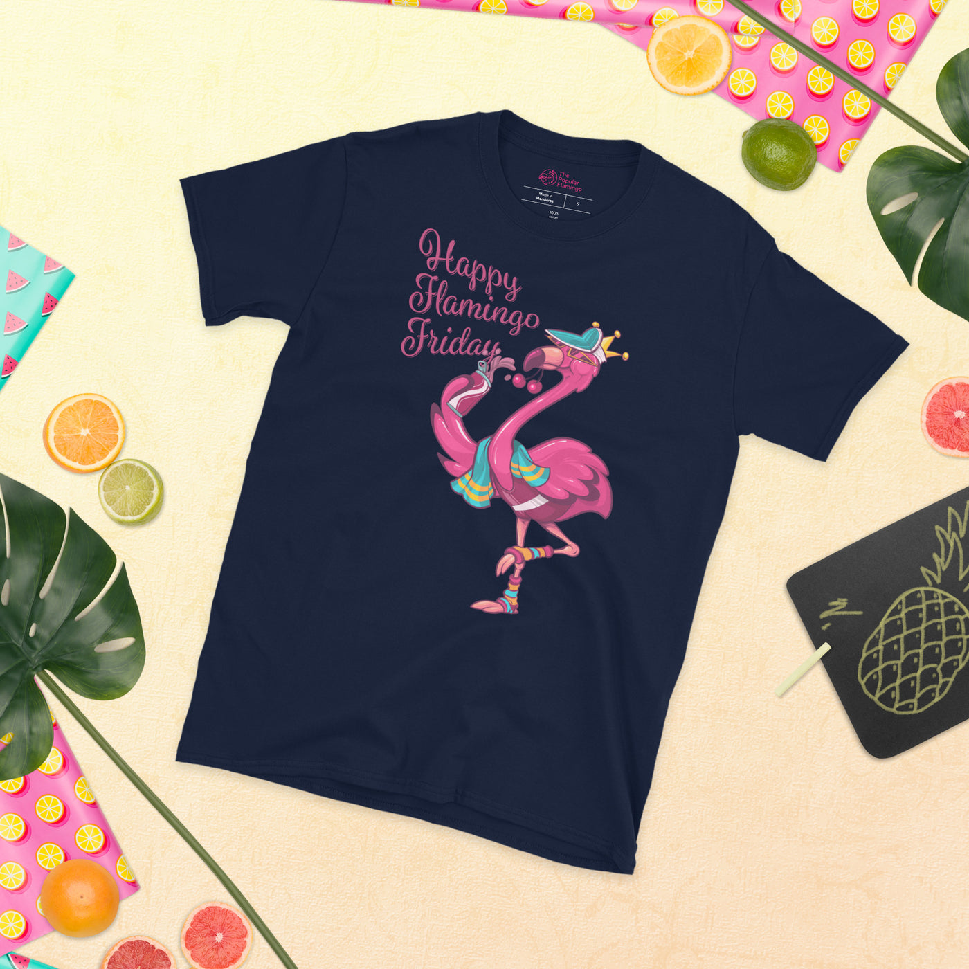 Happy Flamingo Friday Summer Sport T-Shirt