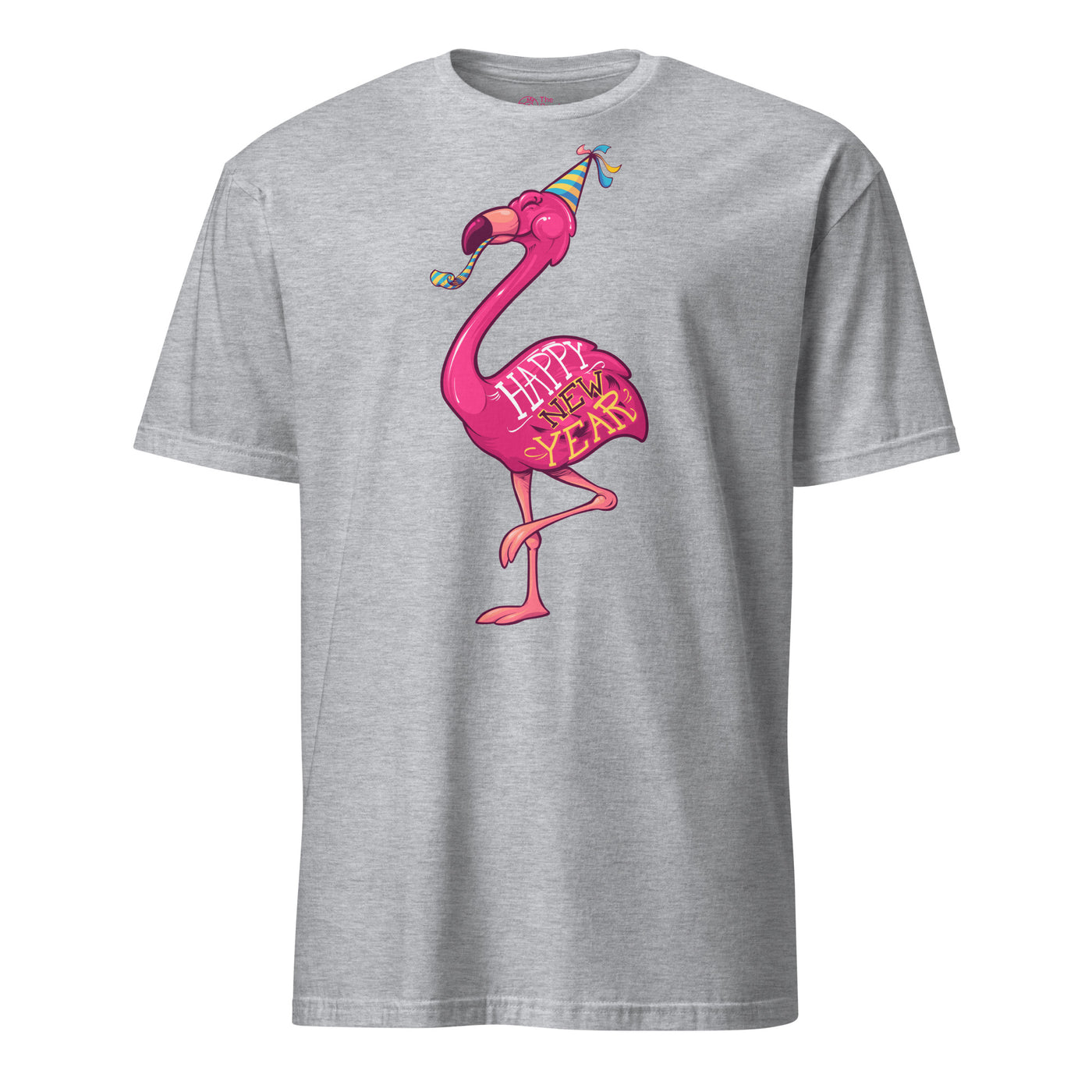 Original The Popular Flamingo Happy New Year T-Shirt