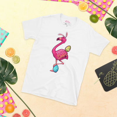 Original The Popular Flamingo Happy Easter T-Shirt