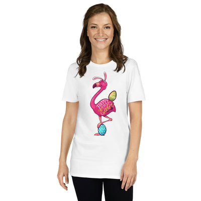 Original The Popular Flamingo Happy Easter T-Shirt