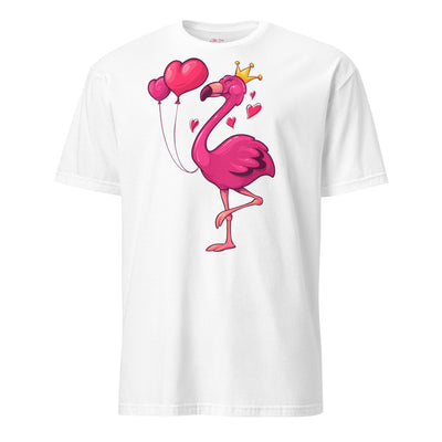 flamingo valentine's day t-shirt