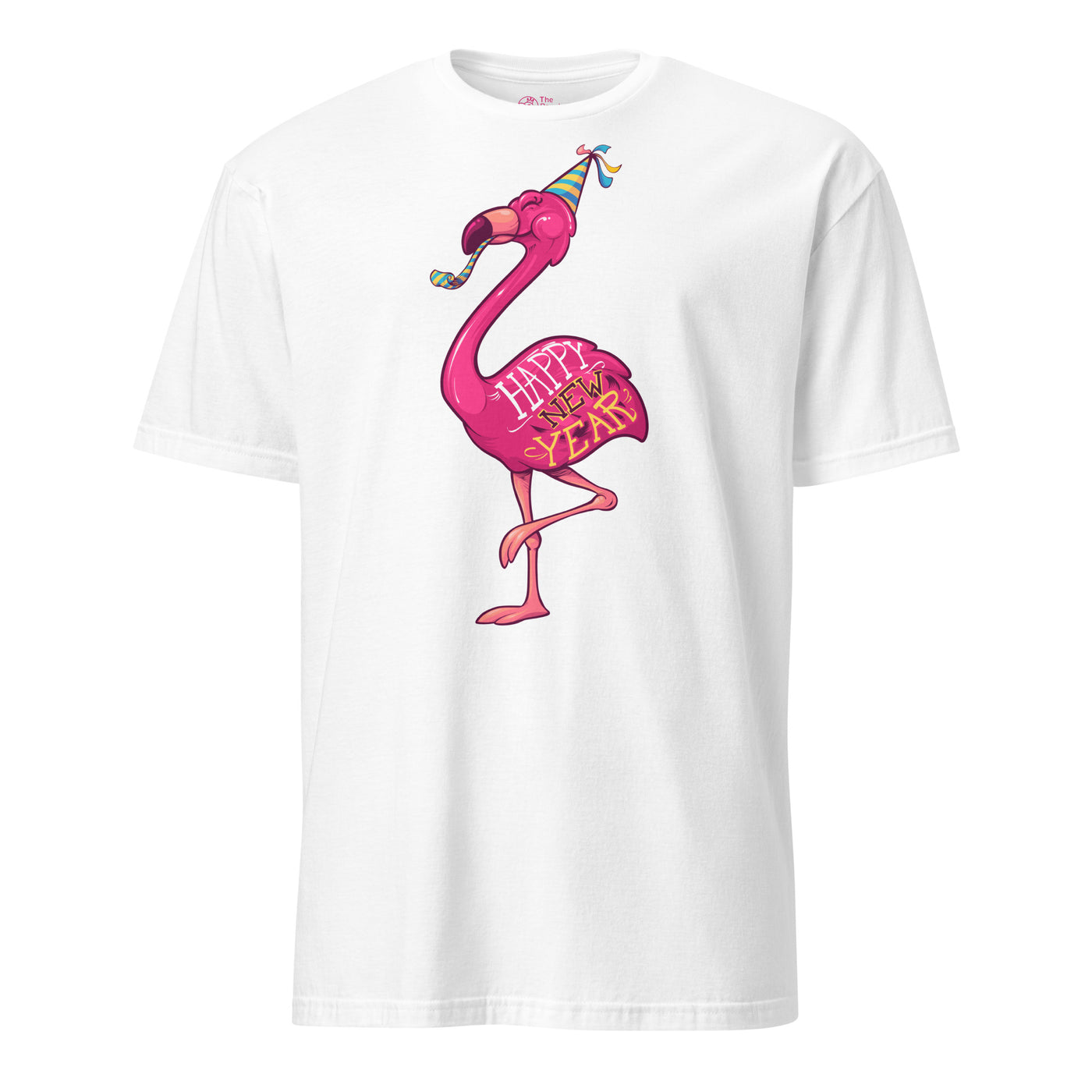 Original The Popular Flamingo Happy New Year T-Shirt