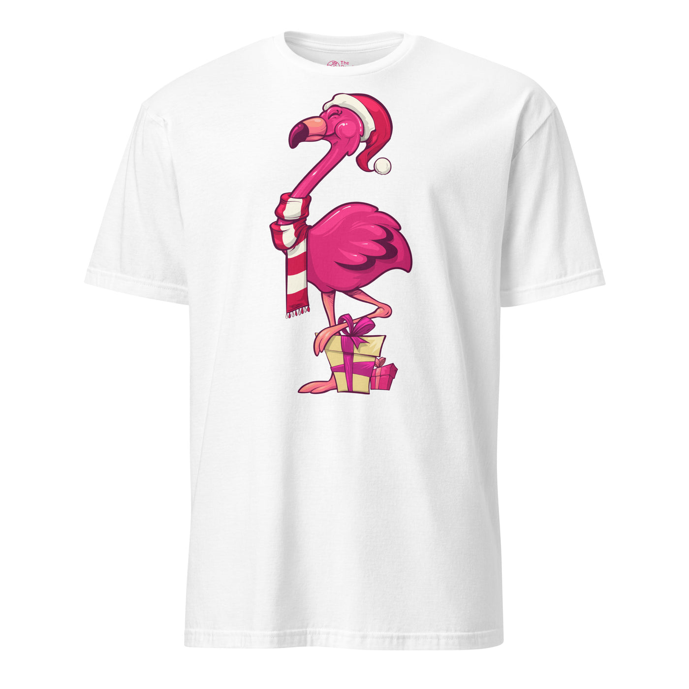 Original The Popular Flamingo Christmas T-Shirt