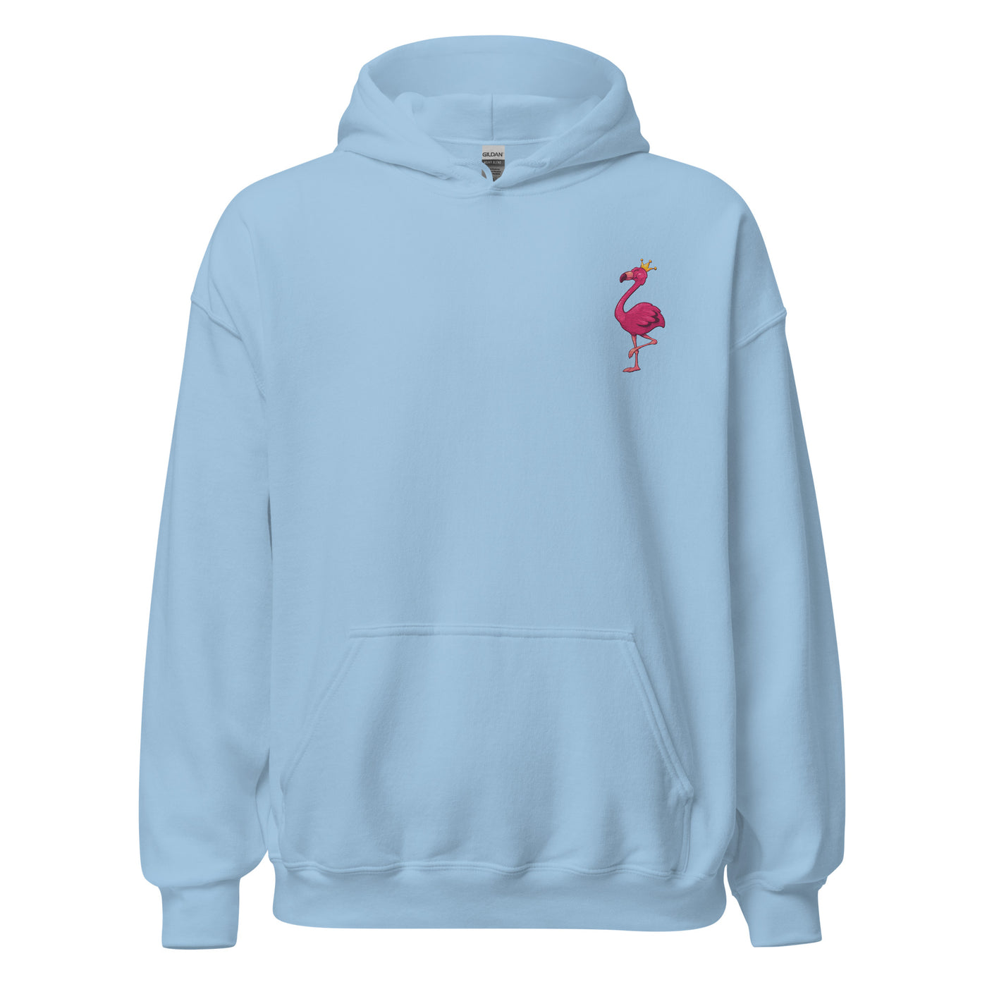 Original The Popular Flamingo Embroidered Hoodie