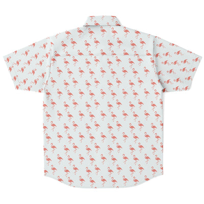 Simple Flamingo Hawaiian Shirt
