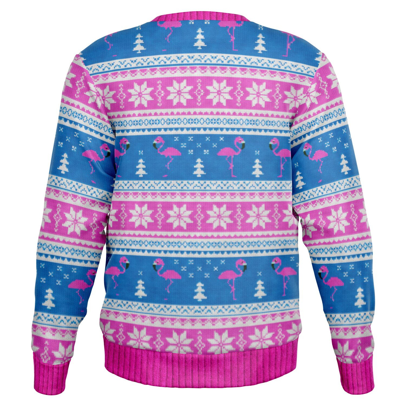 ugly christmas sweatshirt the popular flamingo