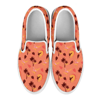 flamingo shoes slip on