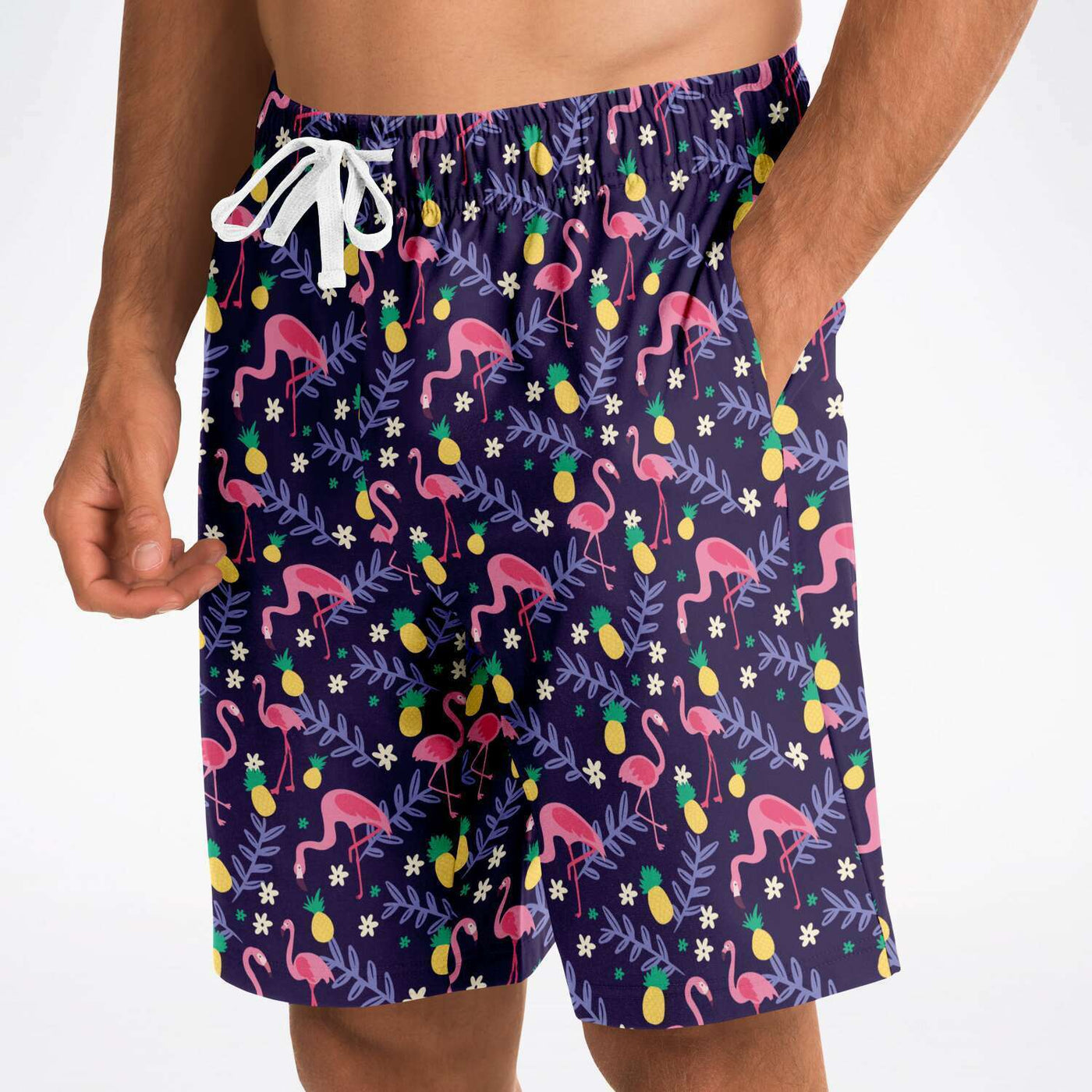 Flamingo Pineapple Shorts Subliminator