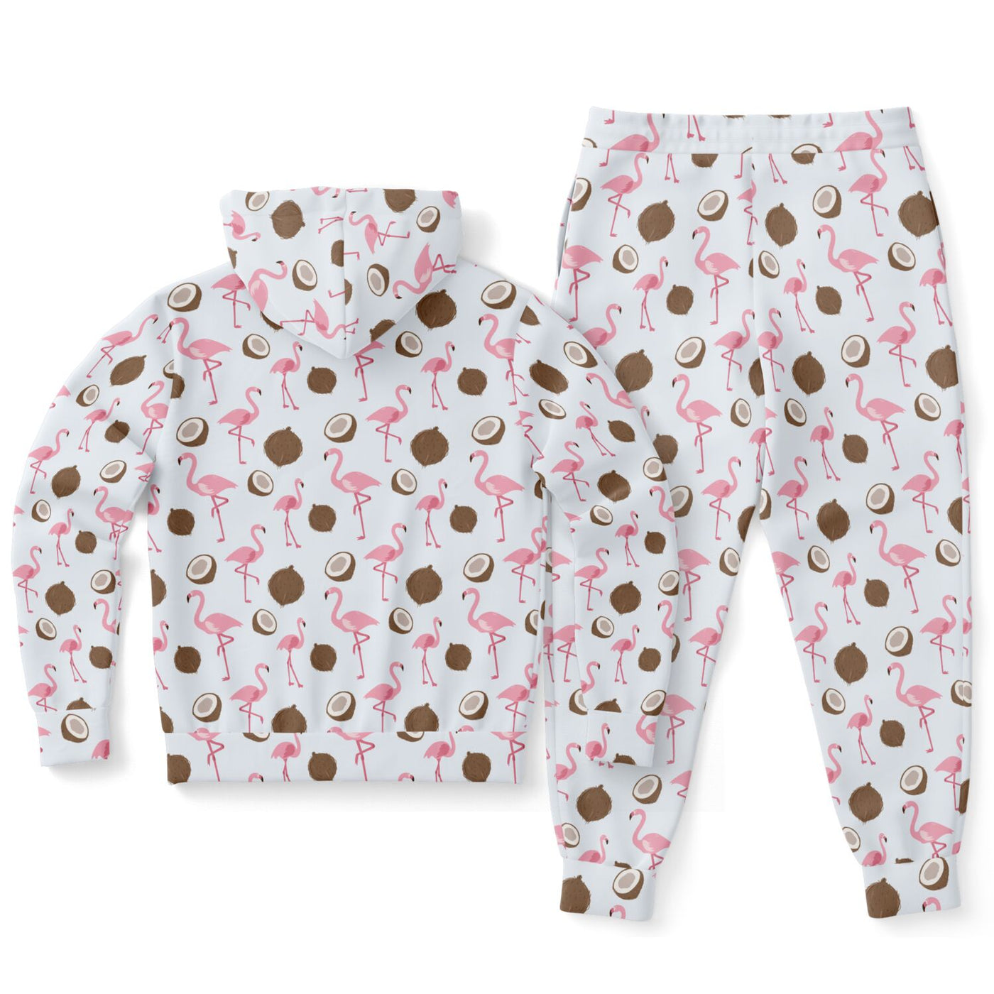 Flamingo Coconut Hoodie & Jogger Set™ Subliminator