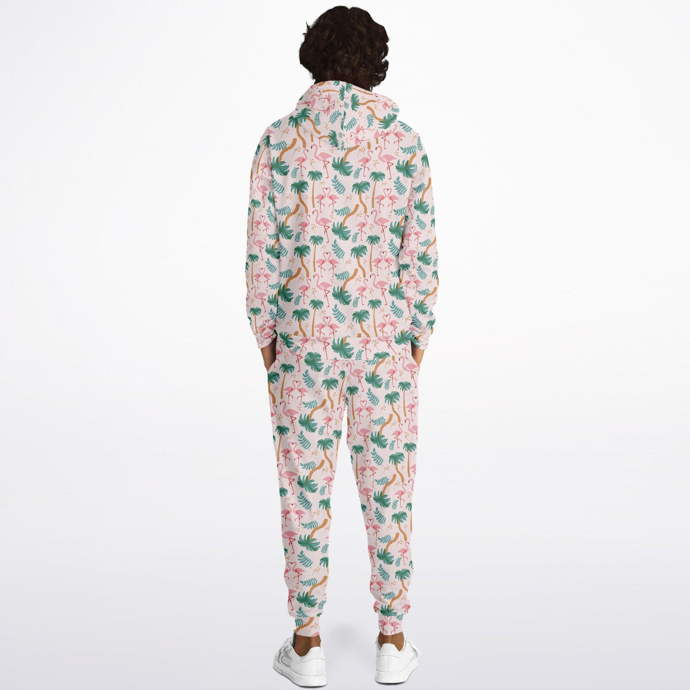Flamingo Tropical Floral Hoodie & Jogger Set™ Subliminator