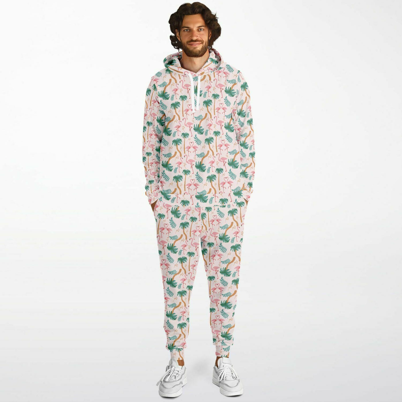 Flamingo Tropical Floral Hoodie & Jogger Set™ Subliminator