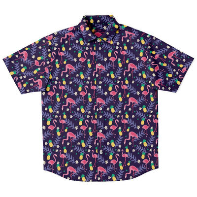 Flamingo Pineapple Hawaiian Shirt Subliminator
