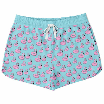 Flamingo Floatie Loose Shorts
