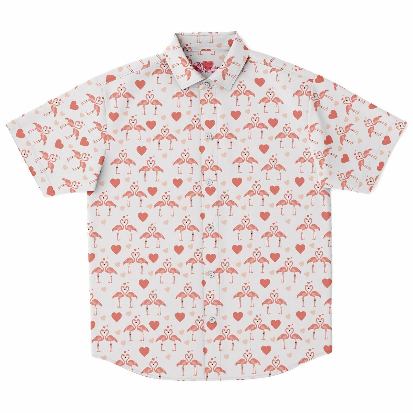 Flamingo Love Hawaiian Shirt
