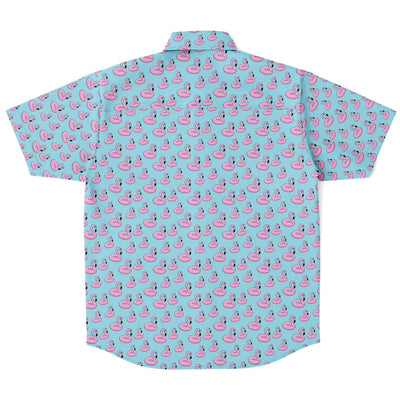 Flamingo Floatie Hawaiian Shirt Subliminator