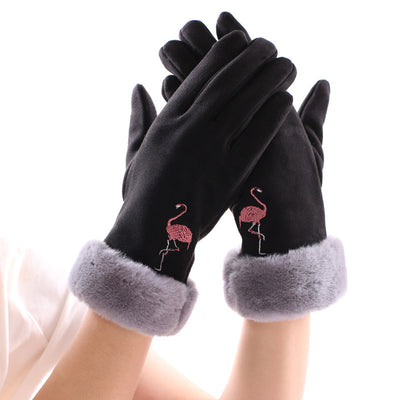 flamingo gloves