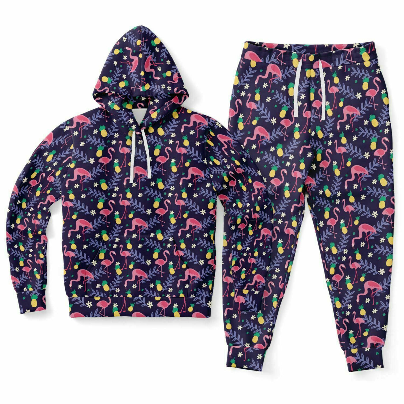 Flamingo Pineapple Hoodie & Jogger Set™ Subliminator