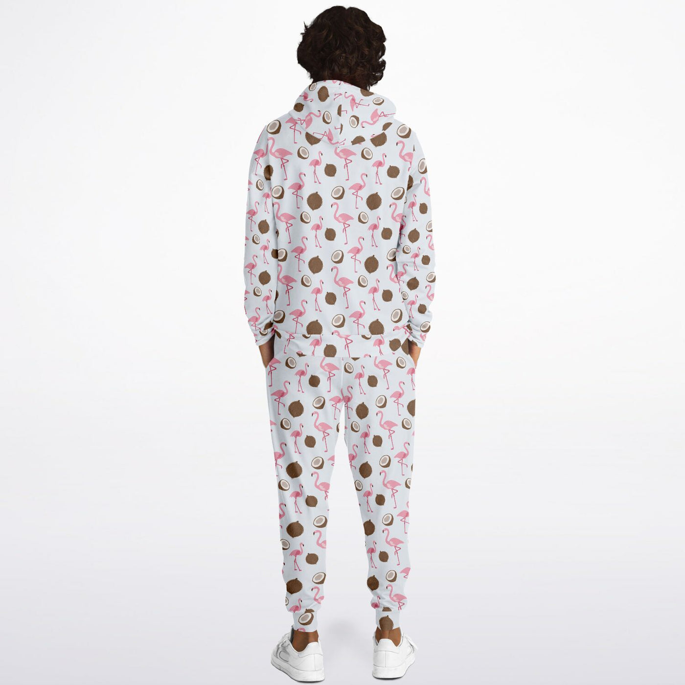 Flamingo Coconut Hoodie & Jogger Set™ Subliminator
